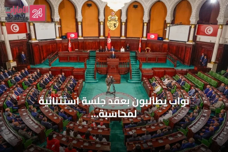 نواب يطالبون بعقد جلسة استثنائية لمحاسبة الحكومة التونسية على خلفية أزمات الخدمات