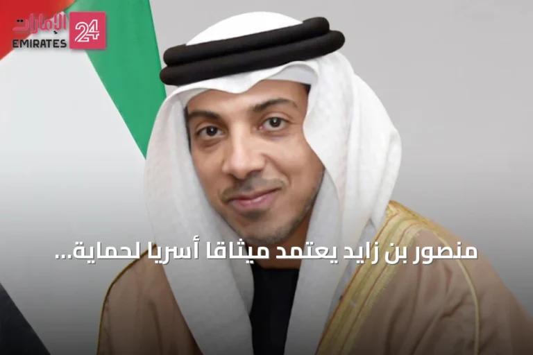 منصور بن زايد يعتمد ميثاقاً أسرياً لحماية مصلحة الأبناء بعد الفراق