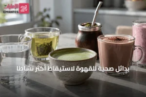 بدائل صحية للقهوة لاستيقاظ أكثر نشاطًا