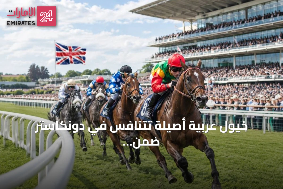 خيول عربية أصيلة تتنافس في دونكاستر ضمن كأس رئيس الدولة للموسم الثالث والثلاثين