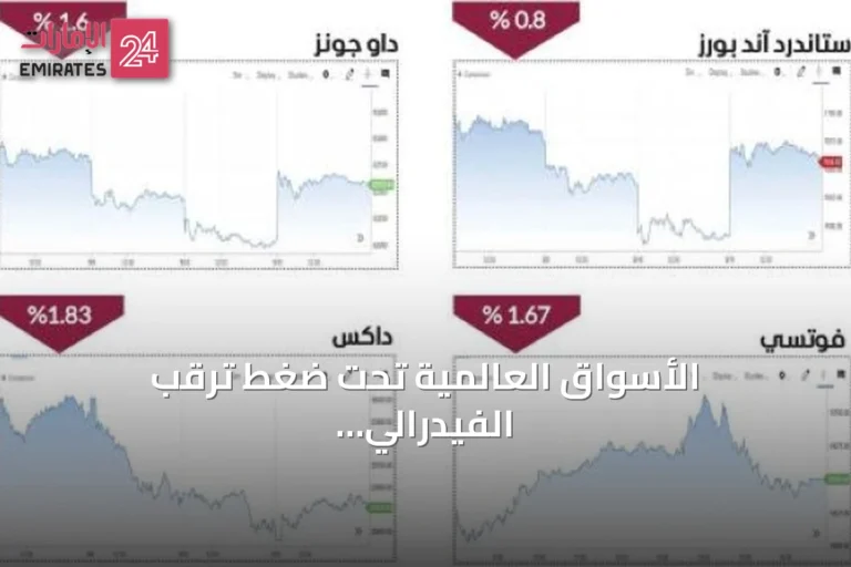 الأسواق العالمية تحت ضغط ترقب الفيدرالي وتقلبات الأسهم والسلع