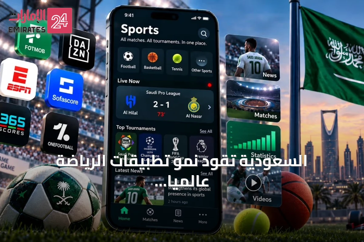 السعودية تقود نمو تطبيقات الرياضة عالمياً مع تصاعد النشاط الرقمي