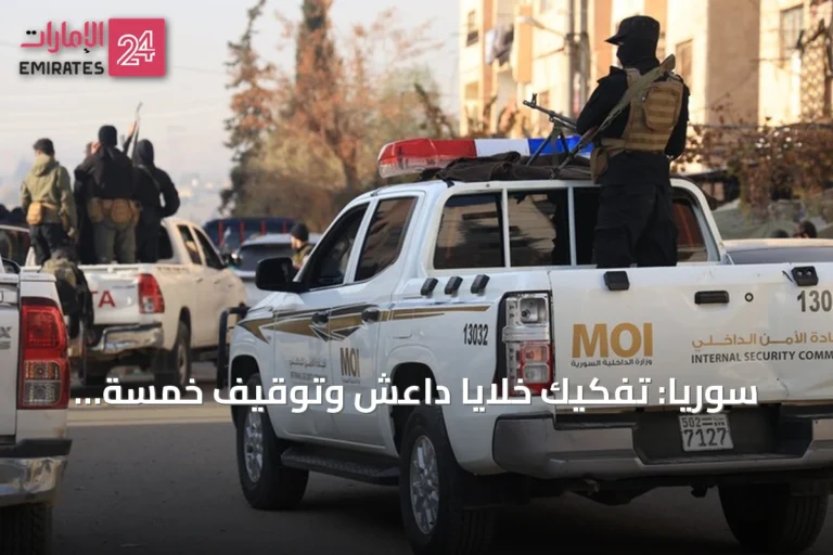 سوريا: تفكيك خلايا داعش وتوقيف خمسة مطلوبين في درعا