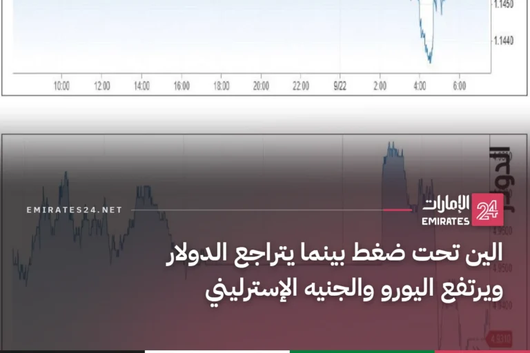 الين تحت ضغط بينما يتراجع الدولار ويرتفع اليورو والجنيه الإسترليني