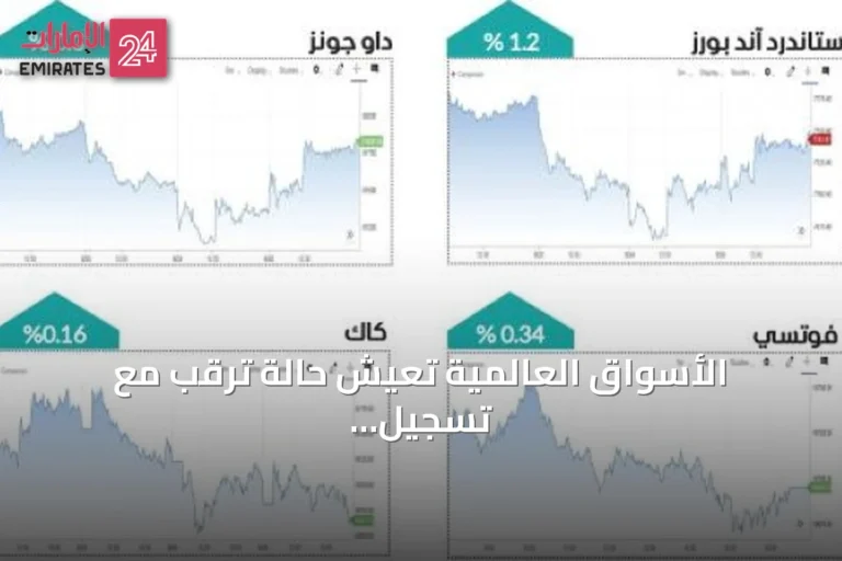 الأسواق العالمية تعيش حالة ترقب مع تسجيل مكاسب أسبوعية متفاوتة