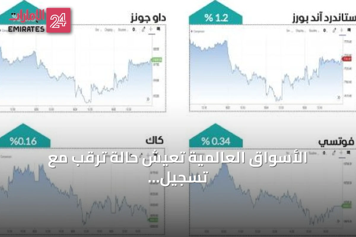 الأسواق العالمية تعيش حالة ترقب مع تسجيل مكاسب أسبوعية متفاوتة