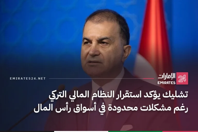 تشليك يؤكد استقرار النظام المالي التركي رغم مشكلات محدودة في أسواق رأس المال