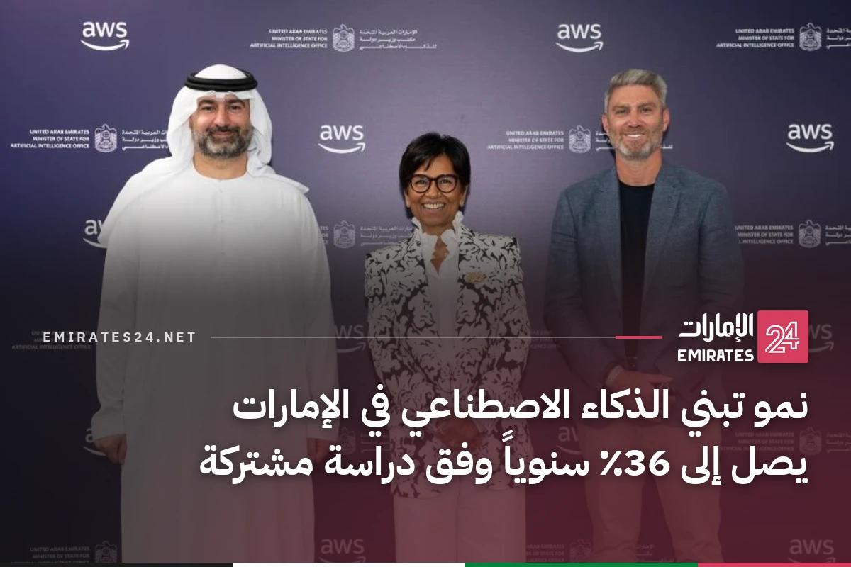 نمو تبني الذكاء الاصطناعي في الإمارات يصل إلى 36٪ سنوياً وفق دراسة مشتركة