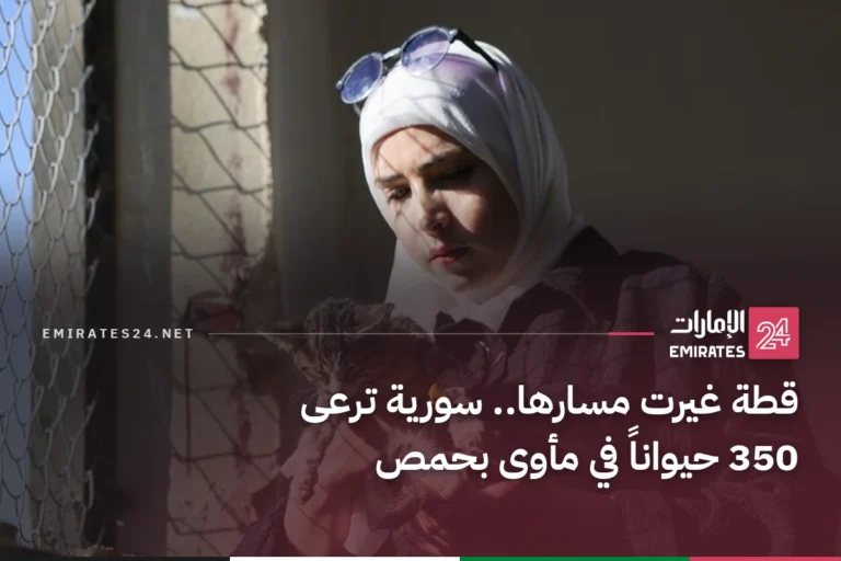 قطة غيرت مسارها.. سورية ترعى 350 حيواناً في مأوى بحمص