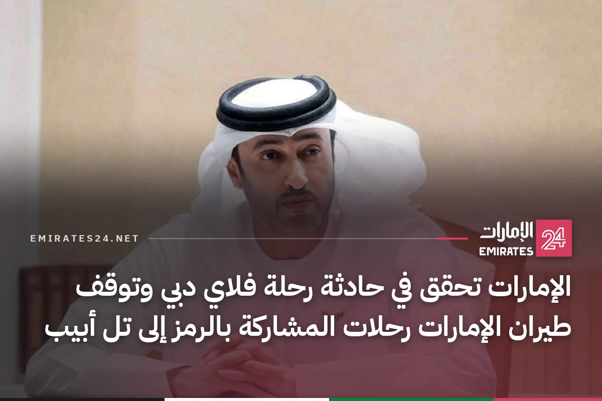 الإمارات تحقق في حادثة رحلة فلاي دبي وتوقف طيران الإمارات رحلات المشاركة بالرمز إلى تل أبيب