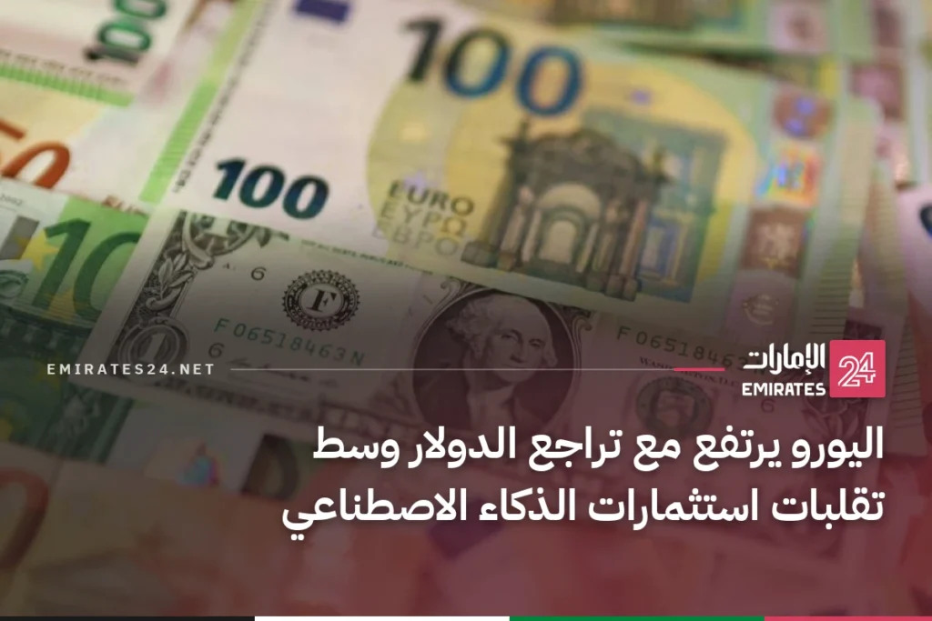 اليورو يرتفع مع تراجع الدولار وسط تقلبات استثمارات الذكاء الاصطناعي