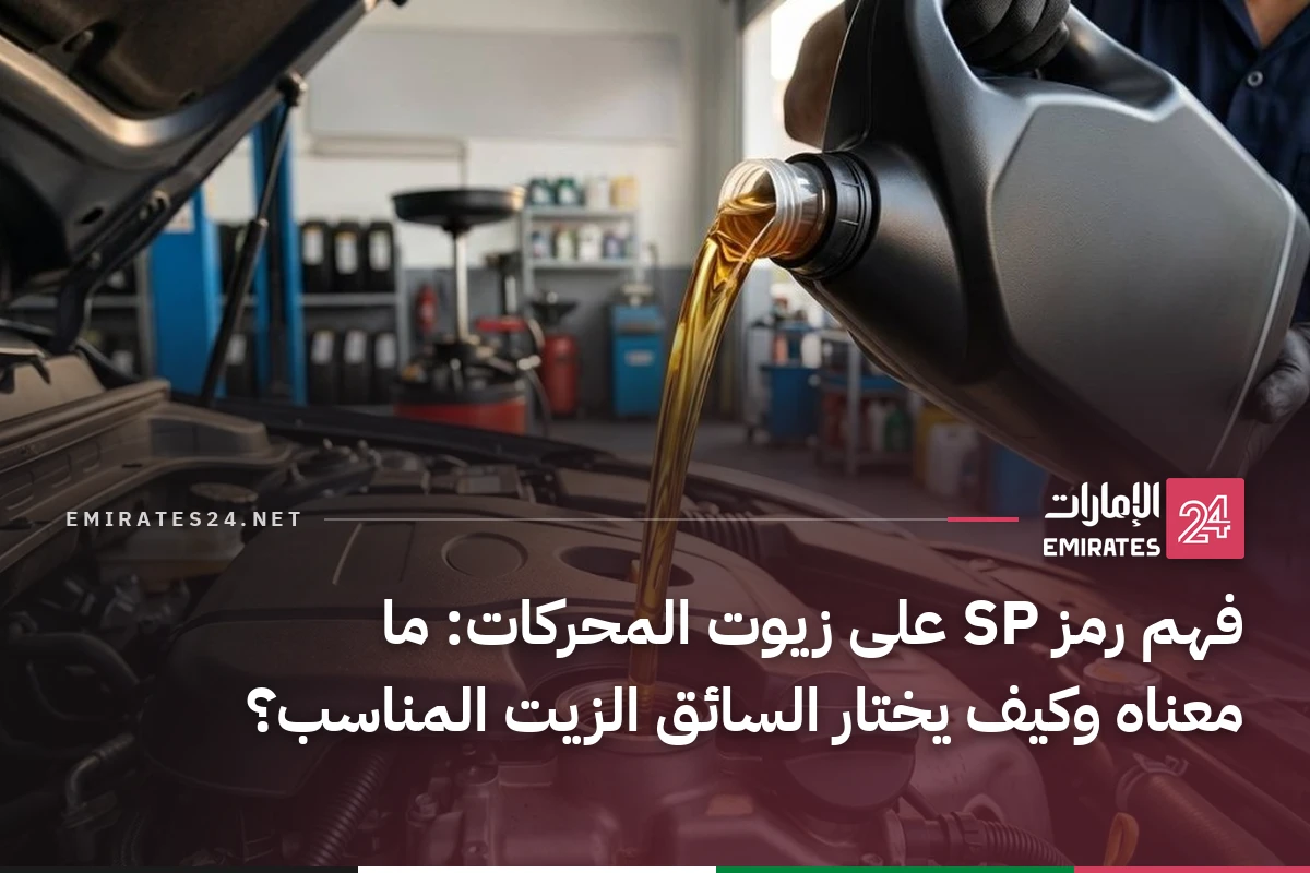 فهم رمز SP على زيوت المحركات: ما معناه وكيف يختار السائق الزيت المناسب؟
