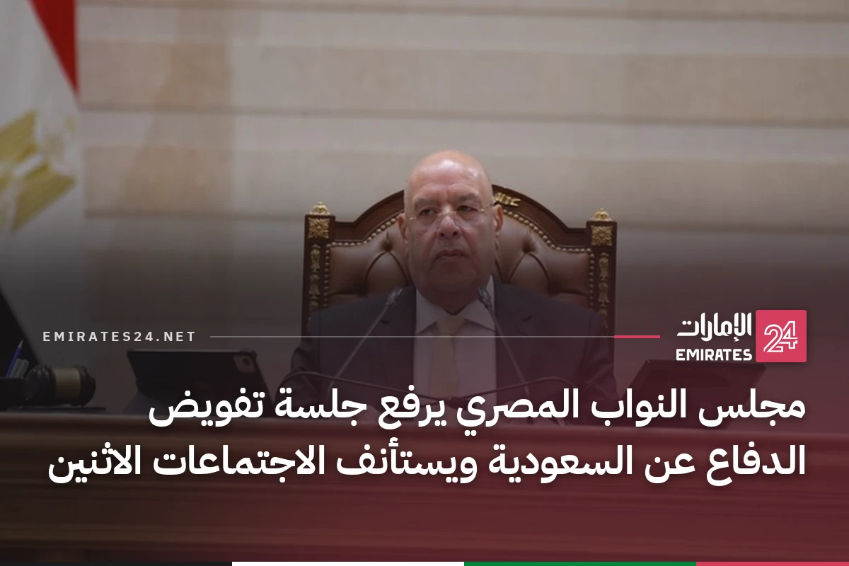 مجلس النواب المصري يرفع جلسة تفويض الدفاع عن السعودية ويستأنف الاجتماعات الاثنين