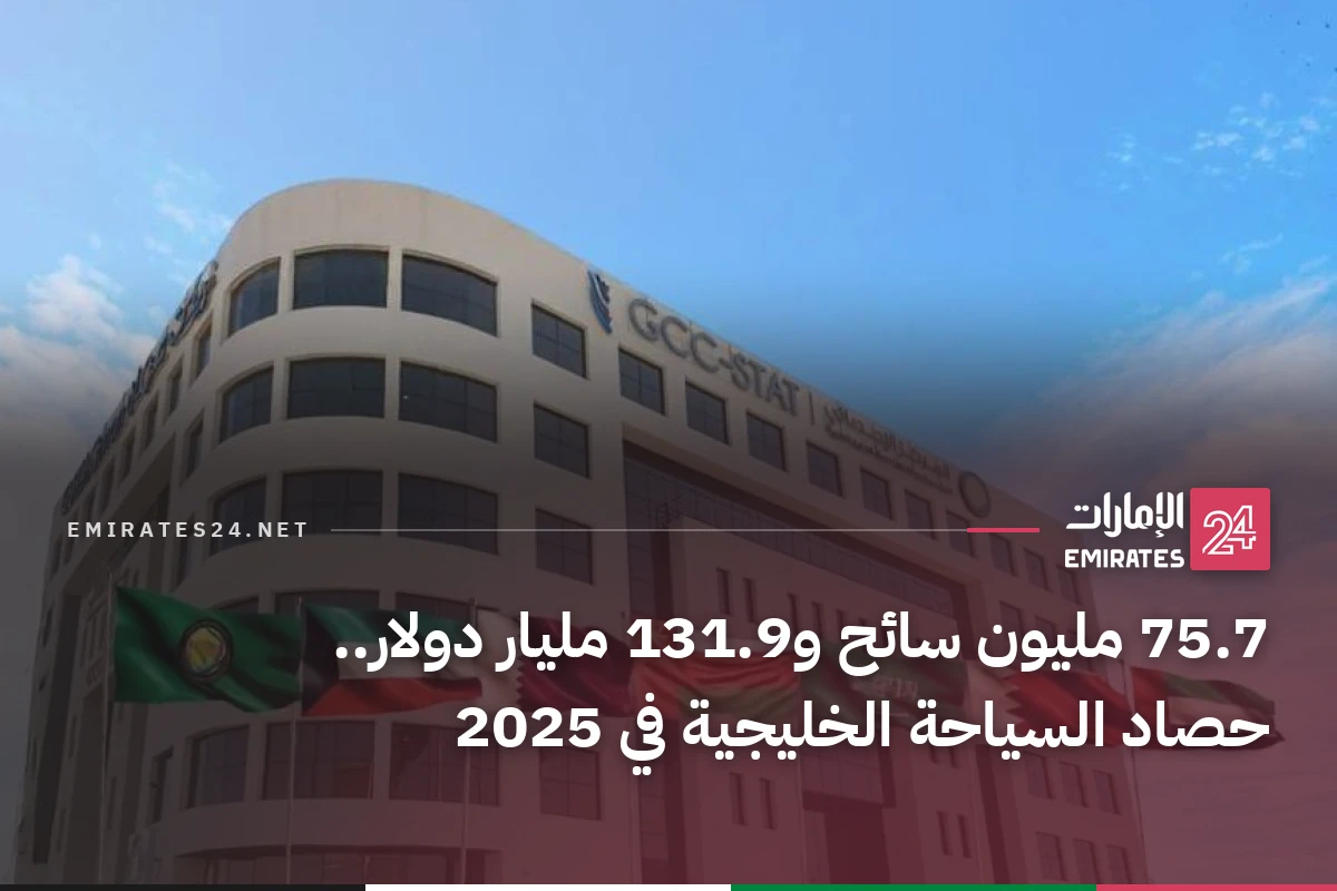 75.7 مليون سائح و131.9 مليار دولار.. حصاد السياحة الخليجية في 2025