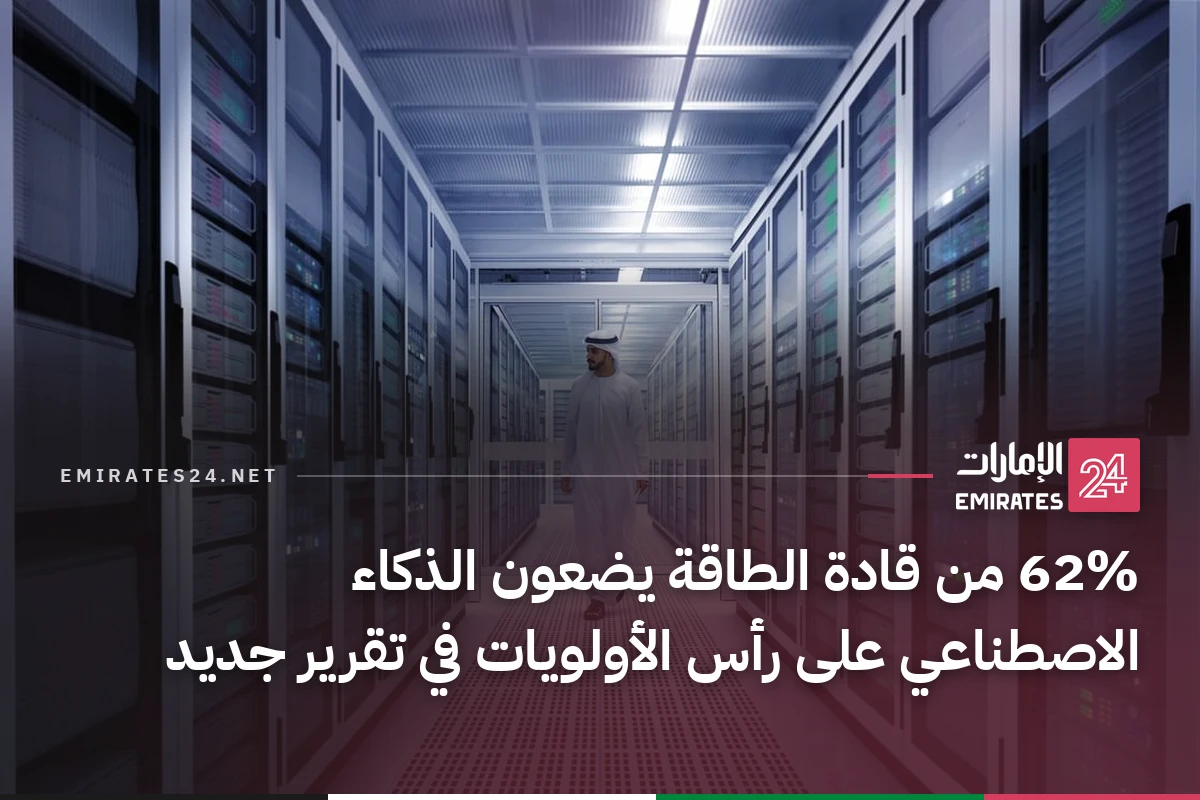62% من قادة الطاقة يضعون الذكاء الاصطناعي على رأس الأولويات في تقرير جديد
