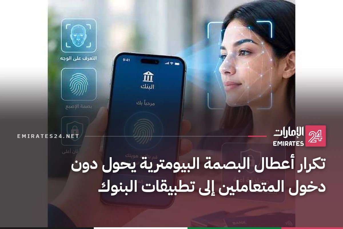 تكرار أعطال البصمة البيومترية يحول دون دخول المتعاملين إلى تطبيقات البنوك